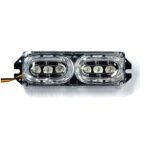 A2D Bar Type Combo Cobe DOT-LED Red n Blue Strobe Flasher Tail Brake Light