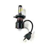 A2D 12V 4-Side Led H4 Hs1 Bike Headlight Bulb Replacement High-Low Beam-White