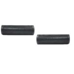 A2D DH2 Bike Acupressure Acupuncture Rubber Scooter Handle Grips Covers Set of 2 Black