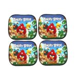 A2D Stick to Car Side Windows Angry Birds Sunshades Set of 4
