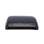 A2D Car Decorative Air Flow Intake Scoop Bonnet Vent Sticker Cover Hood -Black