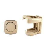 A2D Car Drink Holder Foldable Beige