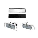 A2D Snap Fitment Wide Angle Blind Spot Car Interior Large Rear View Mirror Glass
