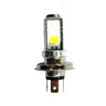 A2D 12V Lens Top Cobe H4 HS1 Bike Led Headlight Bulb Replacement White