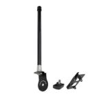 A2D 2 Way Adjustable Car Bonnet VIP Decorative Antenna Black