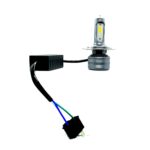 A2D W-Y LED H4 HS1 Bike High Low Beam Headlight Bulb - White Yellow