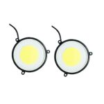A2D 2.5" 18W 6000K Full Cobe Spotlight Led DRL Car Fog Lamp Light Set of 2 White Blue