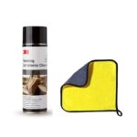 A2D Combo of 3M Interior Cleaner (580 g) + Microfiber Cleaning Towel (Pack of 1)