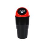 A2D Mini Car Trash Bin Can Holder Portable Dustbin - Pack of 1