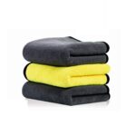 A2D Multipurpose Microfiber Car and Bike Cleaning Cloth - Assorted Color (Pack of 3)