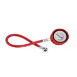 A2D Analog Tyre Pressure Gauge Air Checking Meter With Rubber Hose