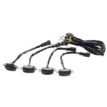 A2D Raptor Style Car Front Grill Drl Led Lights Emergency Off-Roading Shell Lights Set of 4